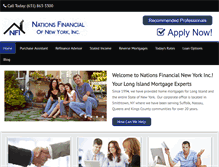 Tablet Screenshot of nfimortgage.com